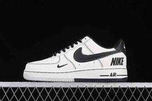 Nike Air Force 1'07 Low Nike Collaboration Black Air Force 1 Low Top Casual Skate Shoes CH6336-515
