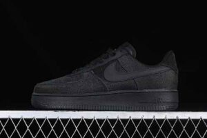 Nike Air Force 1'07 Low Black Air Force 1 Low Top Casual Skate Shoes Starry Sky CW2288-010