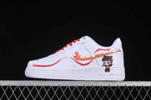 Nike Air Force 1'07 Low Collaboration Air Force 1 Low Top Casual Skate Shoes Nezha Theme CW2288-111