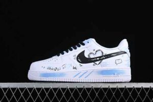 Doraemon x Nike Air Force 1'07 Low Cream Collaboration Air Force 1 Low Top Casual Skate Shoes CW2288-111