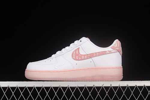 Nike Air Force 1'07 Low Pink Air Force 1 Low Top Casual Skate Shoes DQ5019-100