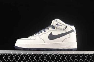 Nike Air Force 1'07 Mid Blue Cream Star Pattern Air Force 1 3M Mid Top Casual Skate Shoes Glitter MU3603-202