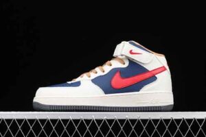 Nike Air Force 1'07 Mid Air Force 1 Mid Top Sports Casual Skate Shoes 512745-068