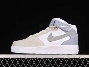 Nike Air Force 1'07 Mid Grey Blue Colorway Air Force 1 Mid Top Sports Casual Skate Shoes AL6896-557