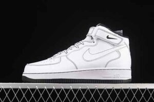 Nike Air Force 1'07 Mid Air Force 1 Mid Top Casual Sports Skate Shoes CV1724-104