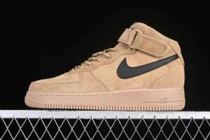 Nike Air Force 1'07 Mid Collaboration Air Force 1 Mid Top Casual Skate Shoes Custom Edition CW2289-111