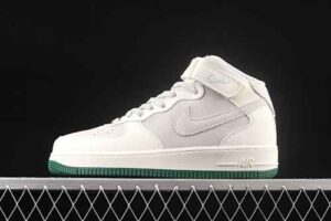 Nike Air Force 1'07 Mid Star Pattern Colorway Air Force 1 Mid Top Casual Skate Shoes Glitter GY3368-308