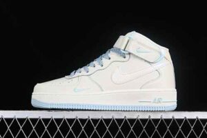 Nike Air Force 1'07 Mid Blue Air Force 1 Mid Top Casual Skate Shoes SG2356-802