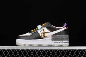 Company Level Nike Air Force 1 Shadow Rtl Air Force 1 Low Top Skate Shoes DC2542-001 Reps