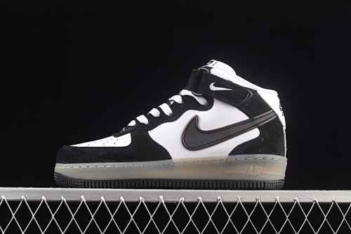 Slam Jam x Nike Air Force 1'07 Mid Collaboration Series Air Force 1 Mid Top Casual Skate Shoes BC9825-101