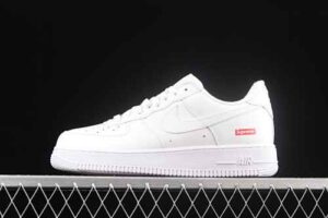 Company Level Supreme x Nike Air Force 1 Low Collaboration Air Force 1 Low Top Casual Skate Shoes CU9225-100 Reps