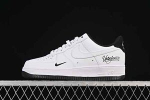 Undefeated x Nike Air Force 1'07 Low White Black Air Force 1 Low Top Casual Skate Shoes ZH0316-102 Reps