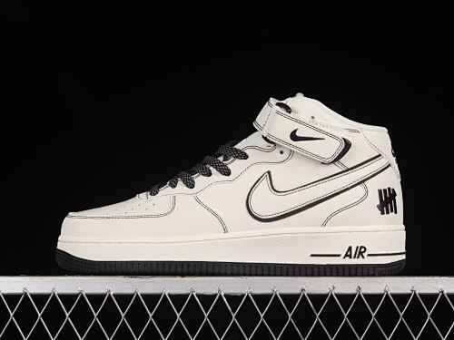 Undefeated x Nike Air Force 1'07 Mid Air Force 1 Mid Top Casual Skate Shoes GB5969-001