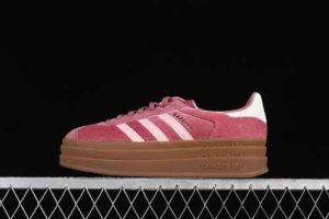 Original Quality Adidas Originals Gazelle Bold IG4389 Originals Platform Casual Non Slip Wear Resistant Low Top Skate Shoes Reps
