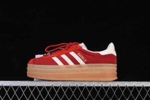 Adidas Originals Gazelle Bold Year of the Horse KJ4293 Limited Originals Platform Casual Non Slip Wear Resistant Low Top Skate Shoes