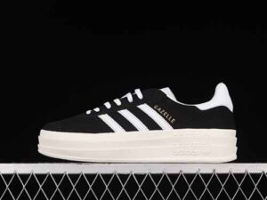 J Version Adidas Originals Gazelle Bold HQ6912 Originals Platform Casual Non Slip Wear Resistant Low Top Skate Shoes Reps