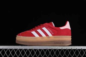 Original Quality Adidas Originals Gazelle Bold ID6997 Originals Platform Casual Non Slip Wear Resistant Low Top Skate Shoes Reps