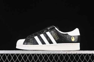 Original Quality Bape x Adids Superstar JQ3666 Superstar Casual Skate Shoes Reps