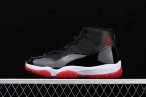 X Version Air Jordan 11BredAir Jordan 11 Jordan 11 Black Red Authentic Label 2019 Classic Low Top Basketball Shoes 378037-061