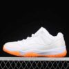 Z Version Air Jordan 11 Bright Citus Air Jordan 11 Jordan 11 White Low Top Basketball Shoes Authentic Label AH7860-139