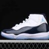 X Version Air Jordan Air Jordan 11Win Like '82Air Jordan 11 Jordan 11 Blue Authentic Label Basketball Shoes 378037-123