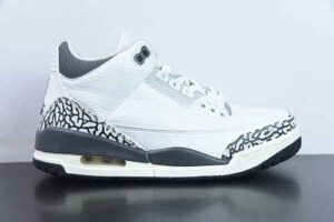 GNP91424248 AJ 3 Retro "Hide and Sneak" White Grey AJ3 DX6665-100