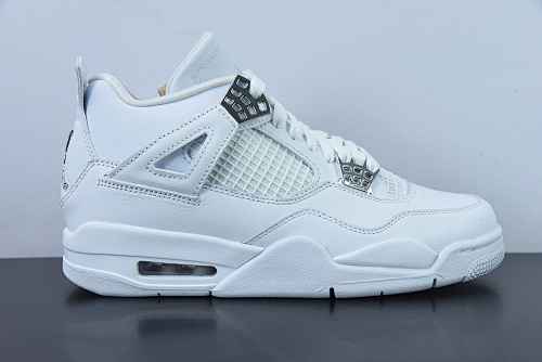 RRJ23784564 LJR AJ4 Jordan 4 Basketball Shoes / Black Red 308497-060