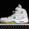 OF x Air Jordan 5 Retro SP AJ5 5 Collaboration Grey CT8480-105 Reps