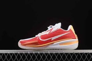 Original Quality Version Nike Air Zoom G.T.Cut EP White Red Series Basketball Shoes CZ0176-100 Reps