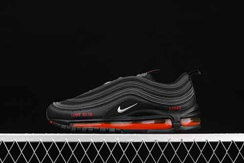 Mschf x Inri Air Max 97 "Jesus Shoes" Black Grey 3M Running Shoes DH4092-001