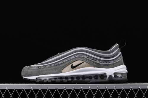 Nike Air Max 97 ND Space Ash Suede Running Shoes 923288-001