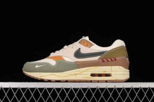 Patta x Nike Air Max 1 Collaboration Retro Running Shoes DQ8656-133 Reps