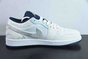 LAJO67961439 Air Jordan 1 Low Top Classic Retro Culture Casual Sports Basketball Shoes 553558-414