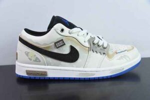 Custom NLE95718647 Nike Air Jordan 1 Low Top Series Colorway - 553558-140