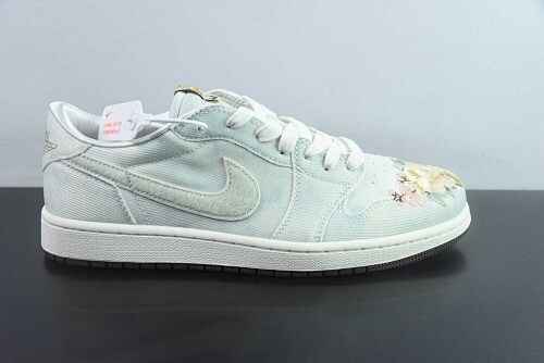 Year of the Horse ZLO95687344 Air Jordan 1 OG Limited CNY Low Top Basketball Shoes White Blue lQ1109-011