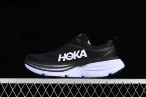 HOKA ONE ONE Bondi 8 Functional Running Shoes 1123202 BWHT Reps