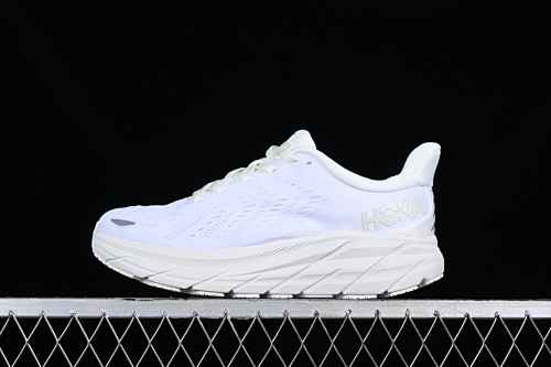 Hoka One One Clifton 8 Non Slip Casual Running Shoes 119394 WWH