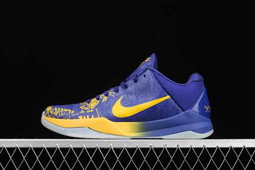 Version Nike Zoom Kobe 5 Protro "5 Rings" 5 New Colorway - Low Top Sports Basketball Shoes CD4991-400