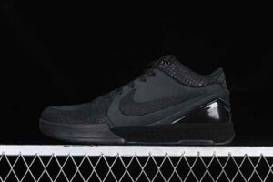 Original Quality Version Nike Zoom Kobe IV ZK4 Black FQ3544-001 Reps