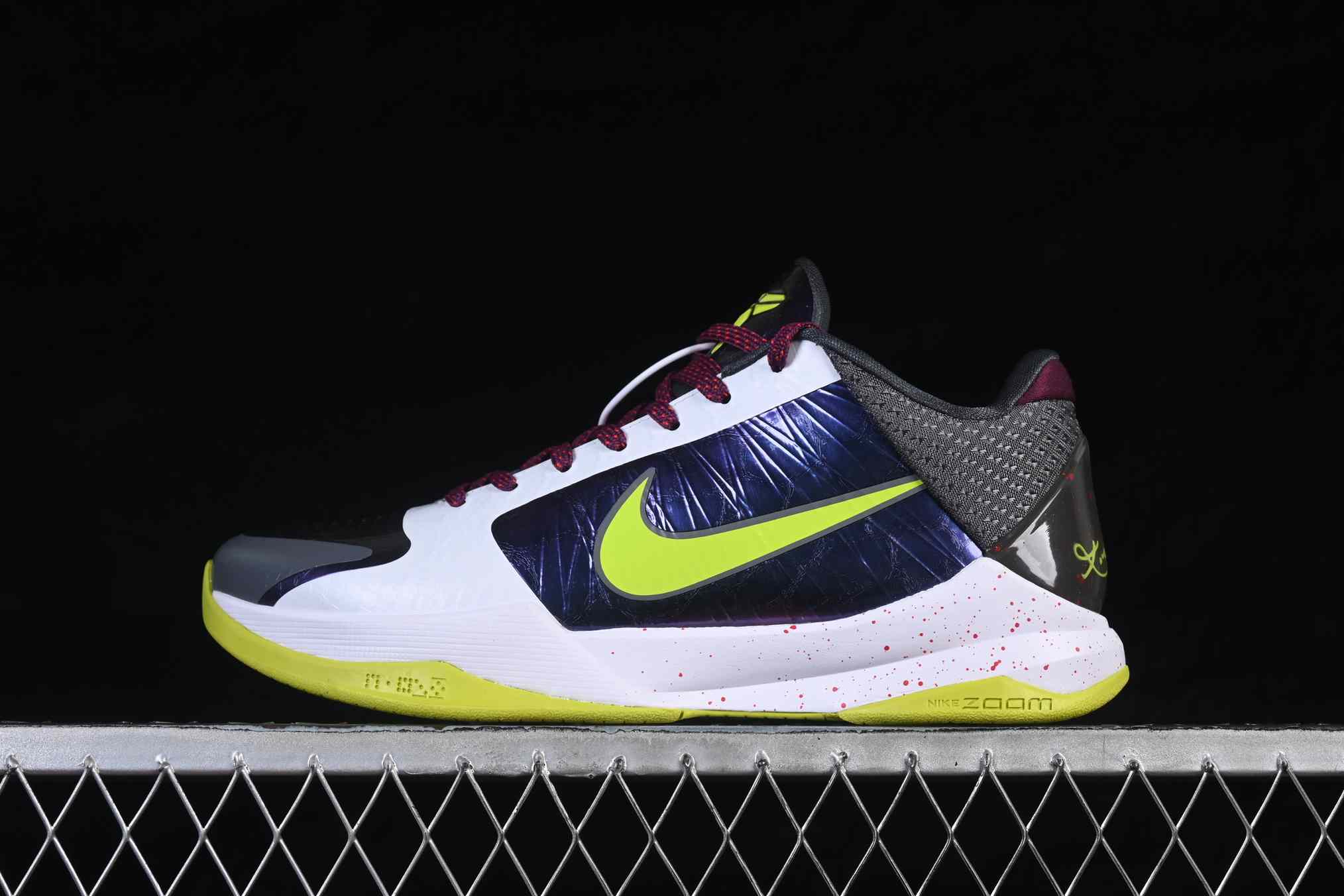 CK Version Nike Zoom Kobe 5 Chaos 5 Black Basketball Shoes CD4991-100 Reps
