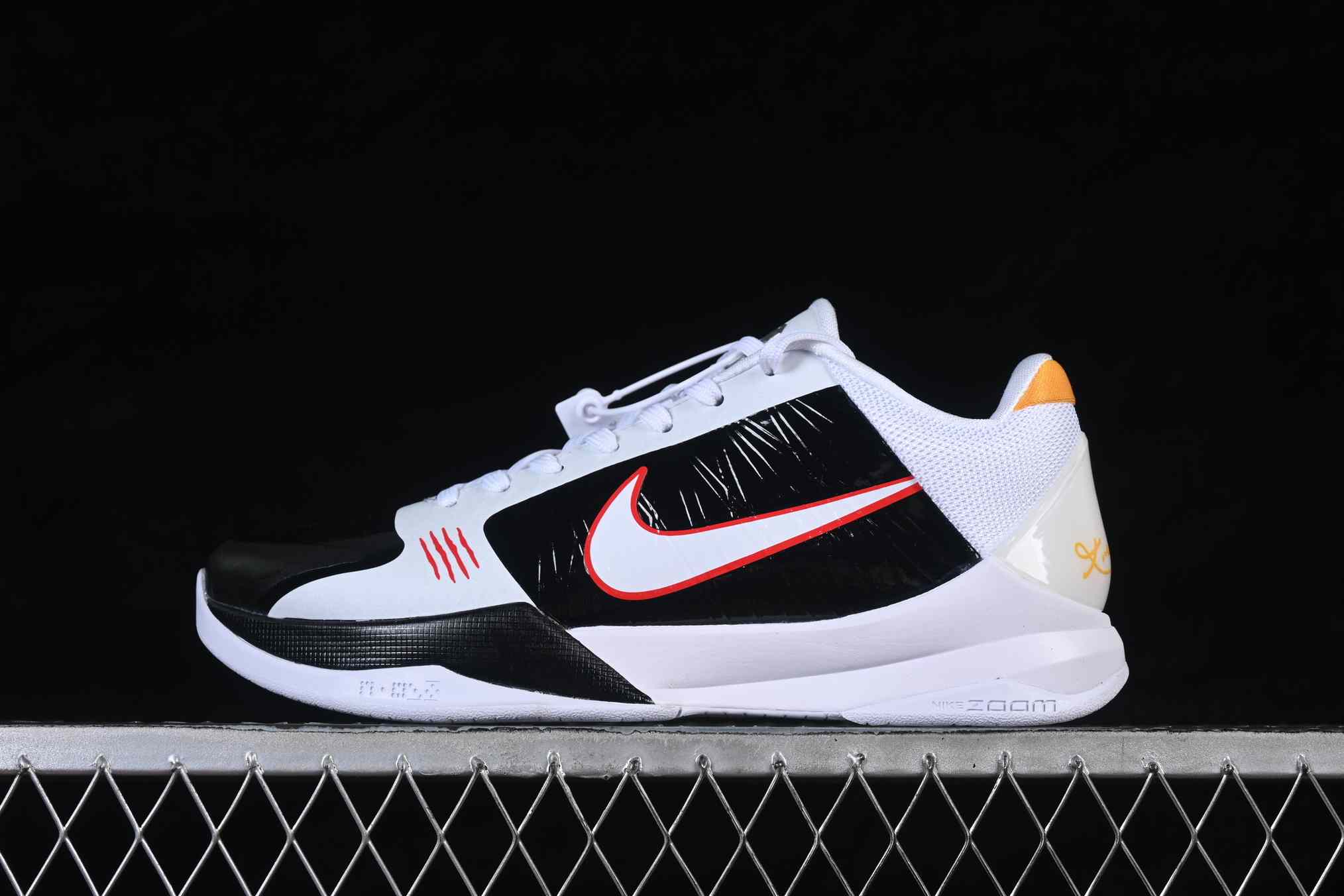 CK Version Nike Zoom Kobe 5 Chaos 5 Black Basketball Shoes CD4991-101 Reps